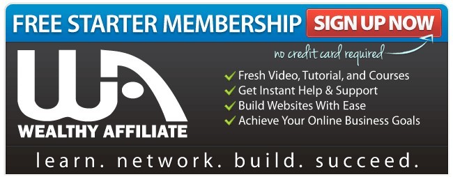 Wealthy Affiliate Free Starter Membership